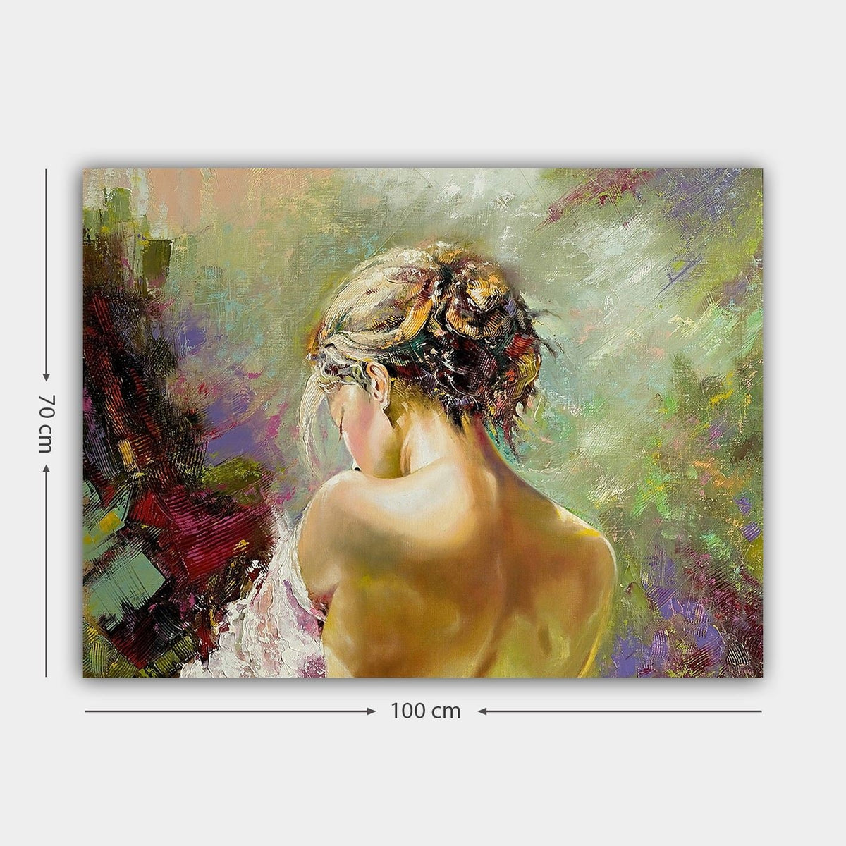 Tablou decorativ pe pânză, 16423069_70100, Multicolor