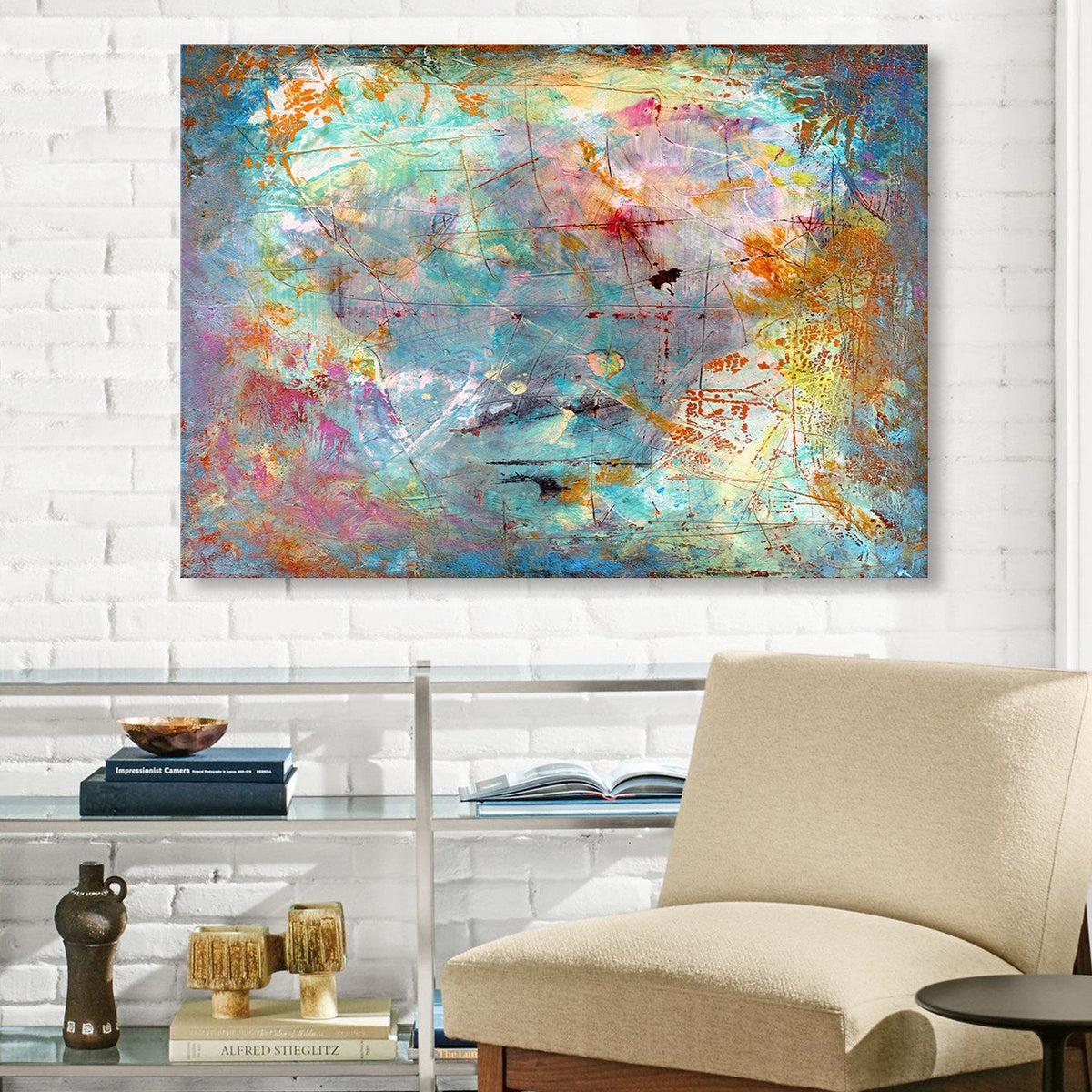 Tablou decorativ pe pânză, 629662394_70100, Multicolor