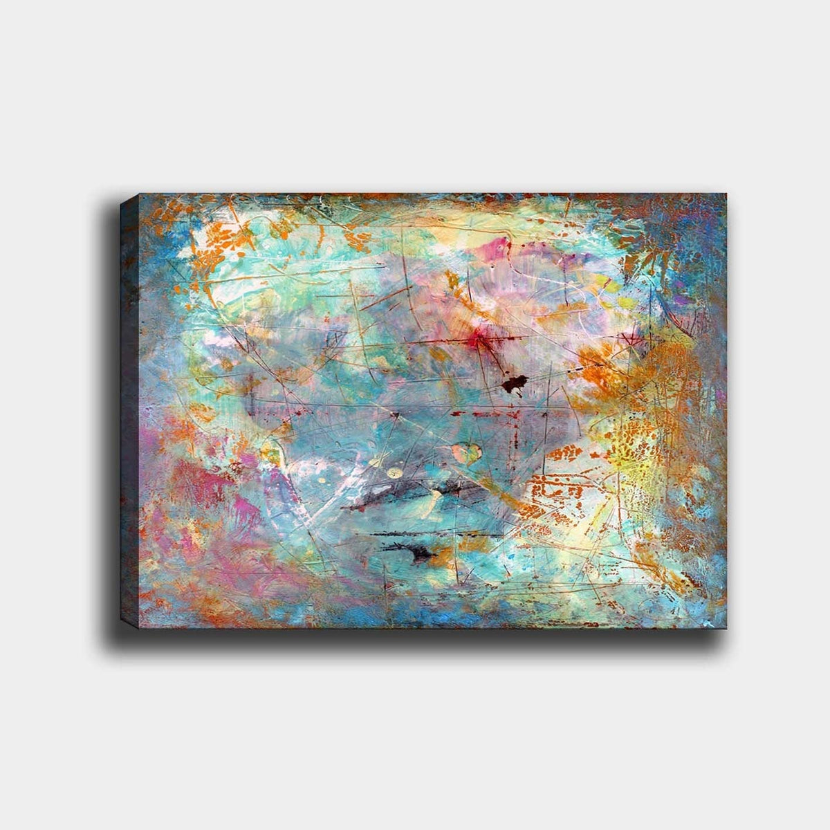 Tablou decorativ pe pânză, 629662394_70100, Multicolor