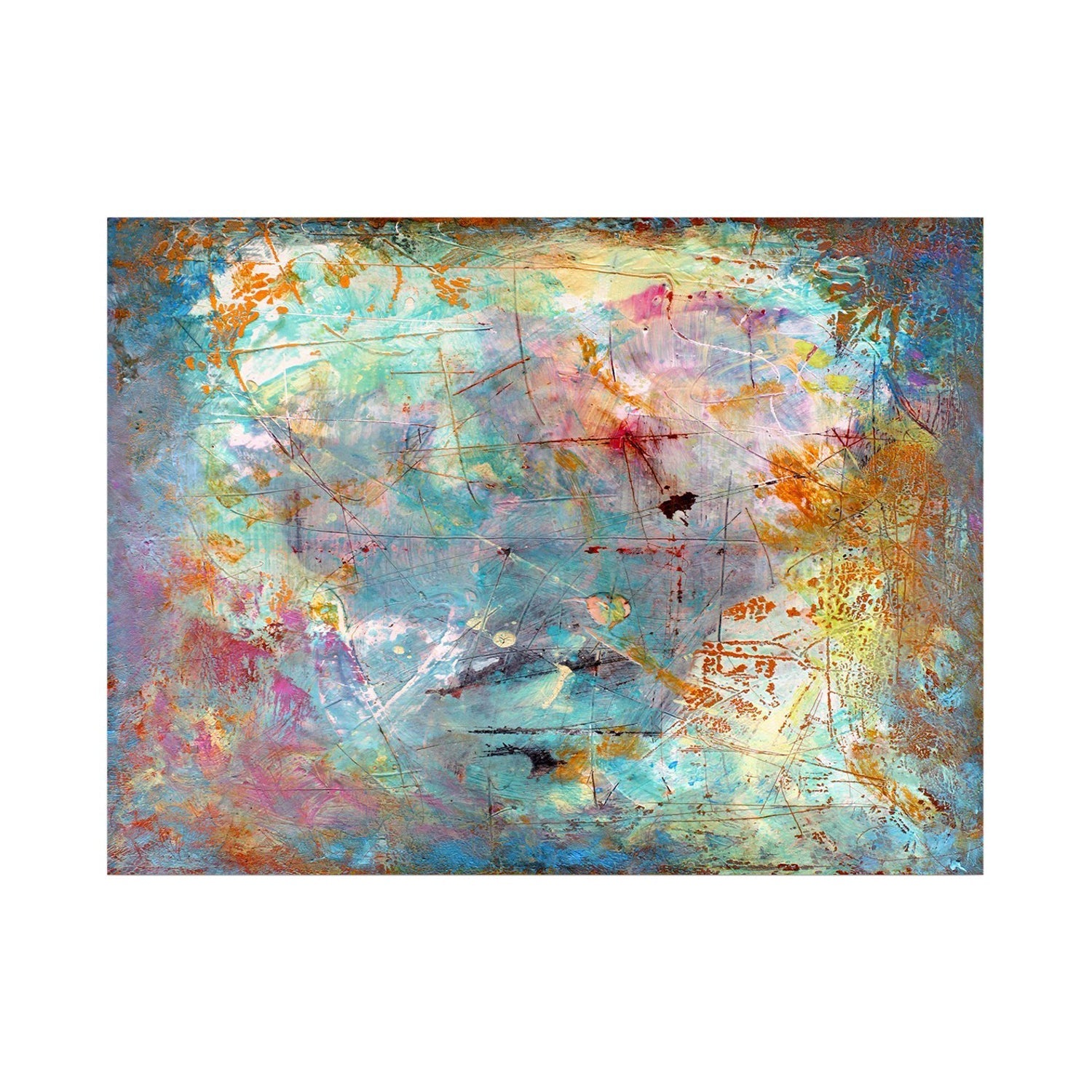 Tablou decorativ pe pânză, 629662394_70100, Multicolor