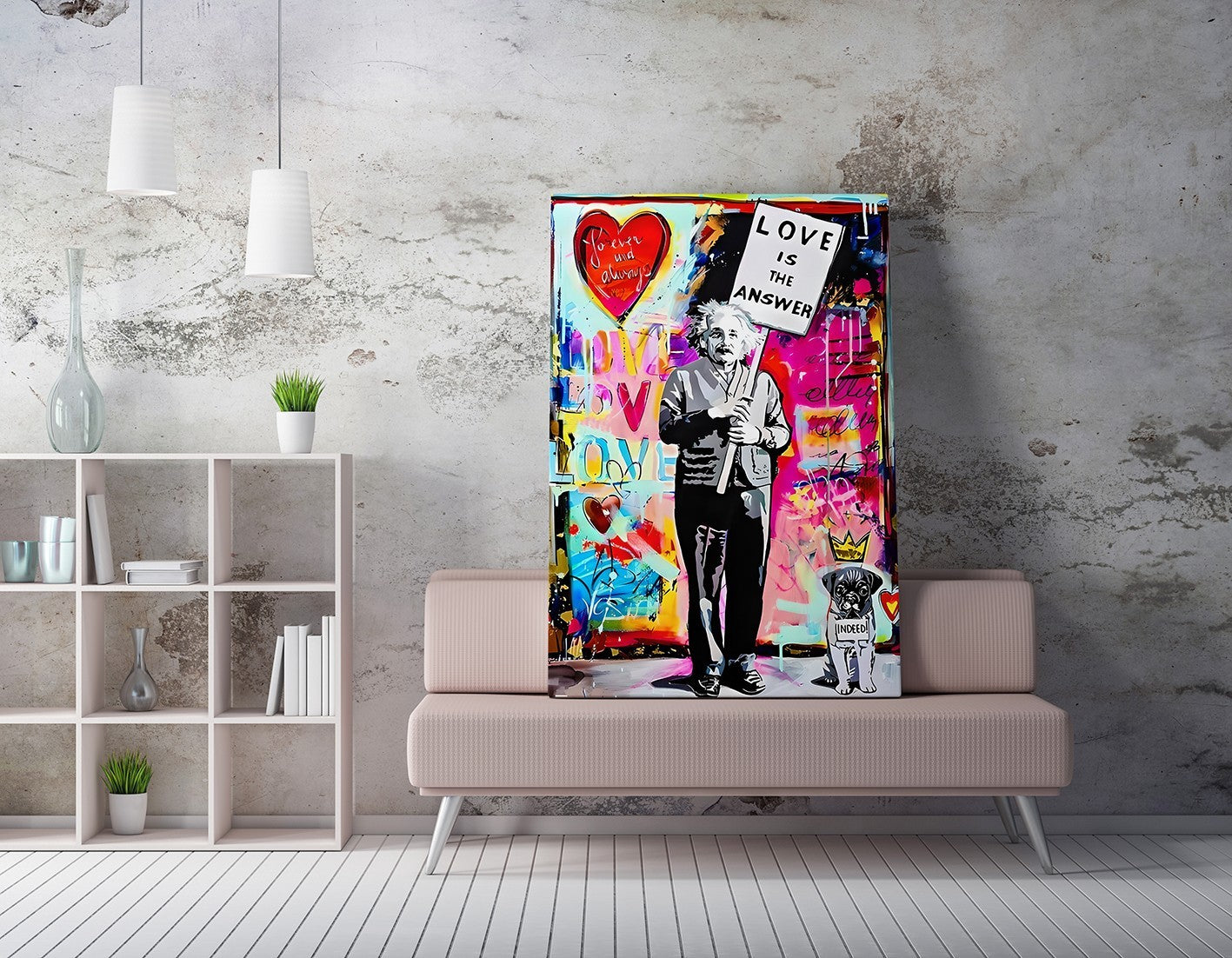 Tablou decorativ pe pânză, WY356 (50 x 70), Multicolor