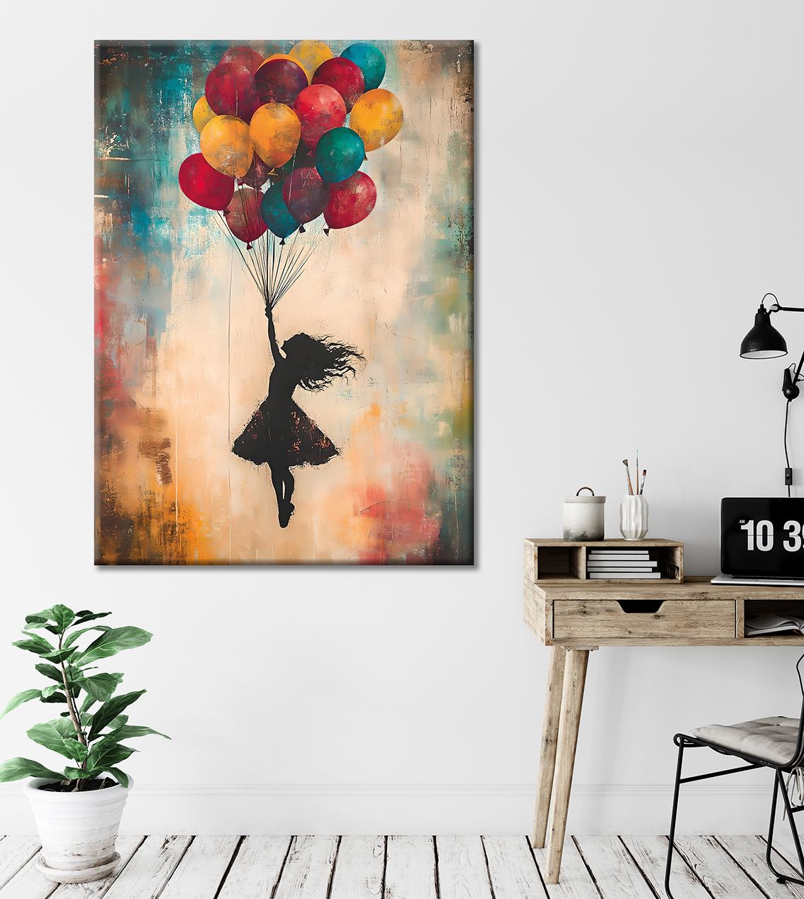 Tablou decorativ pe pânză, WY455 (50 x 70), Multicolor