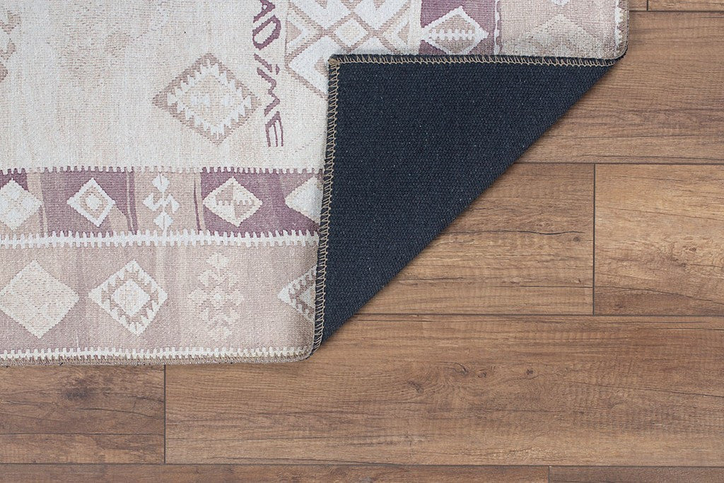 Covor SOUL CHENILLE, 75x150 cm, forma dreptunghiulara, poliester, bej, AL 182