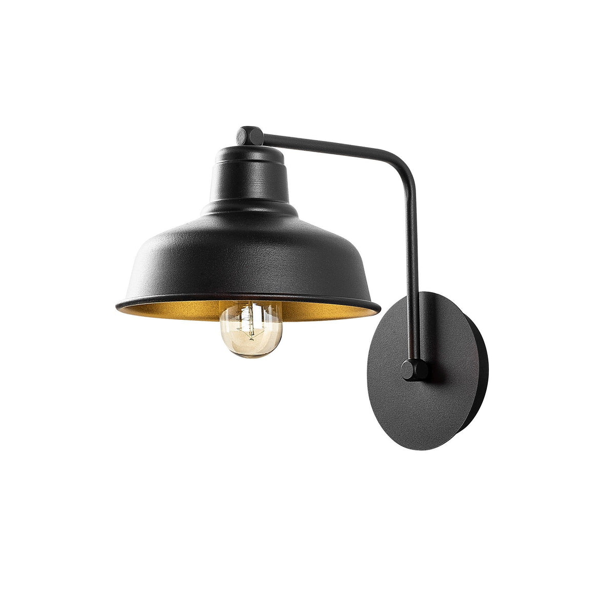 Aplică de perete, Berceste - 181BLACK-A, Negru