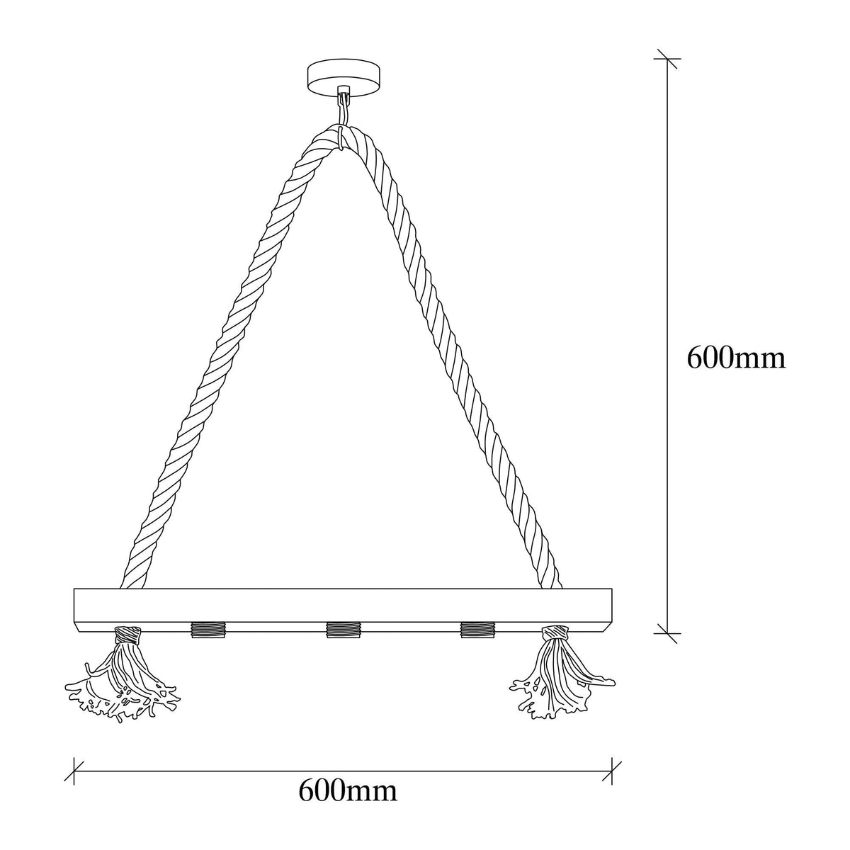 Candelabru, Erebos - 105-AV, Lemn