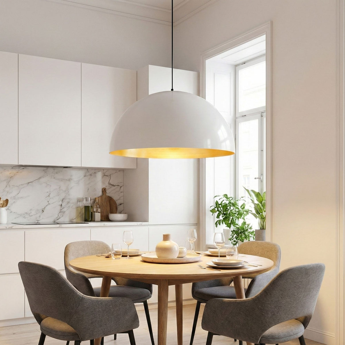 Candelabru, Berceste - 236-S, Alb