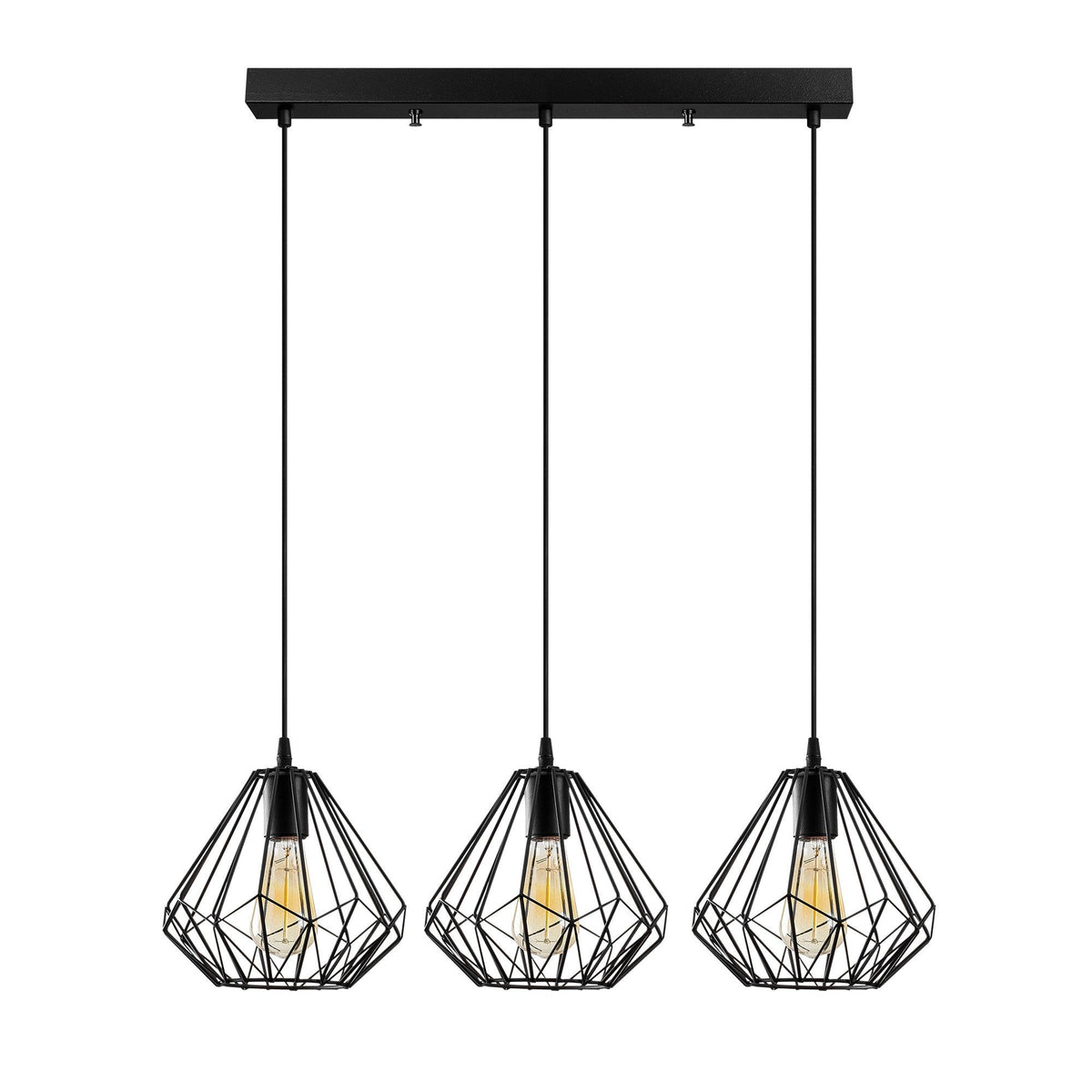 Candelabru, Diamond - 704-S1, Negru