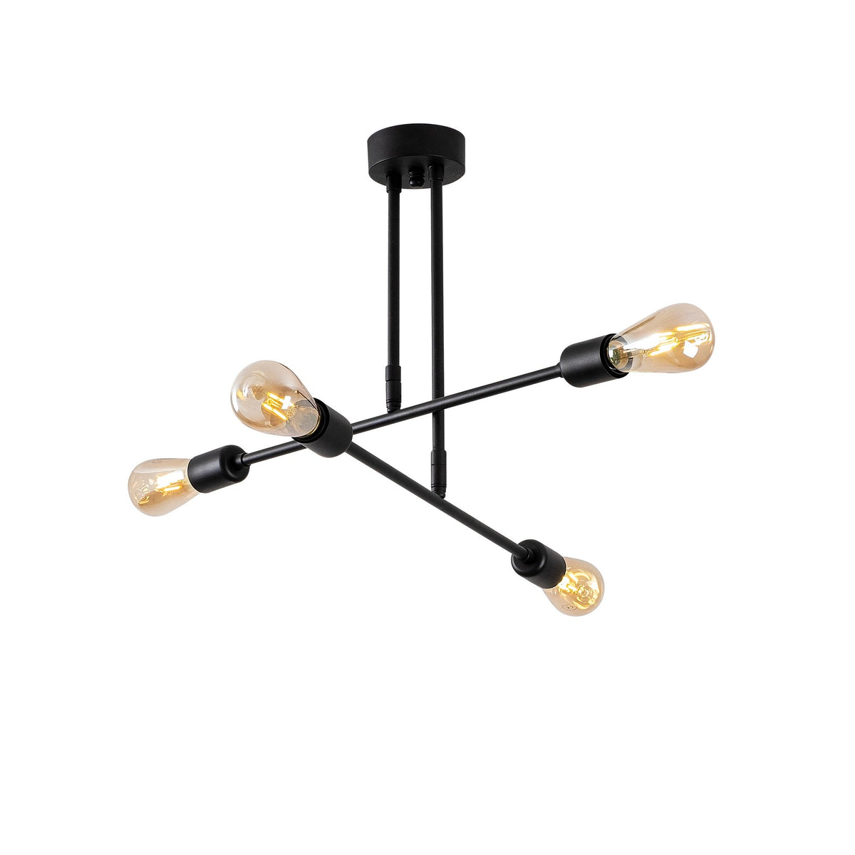 Candelabru, Flower - 161 - AV, Negru