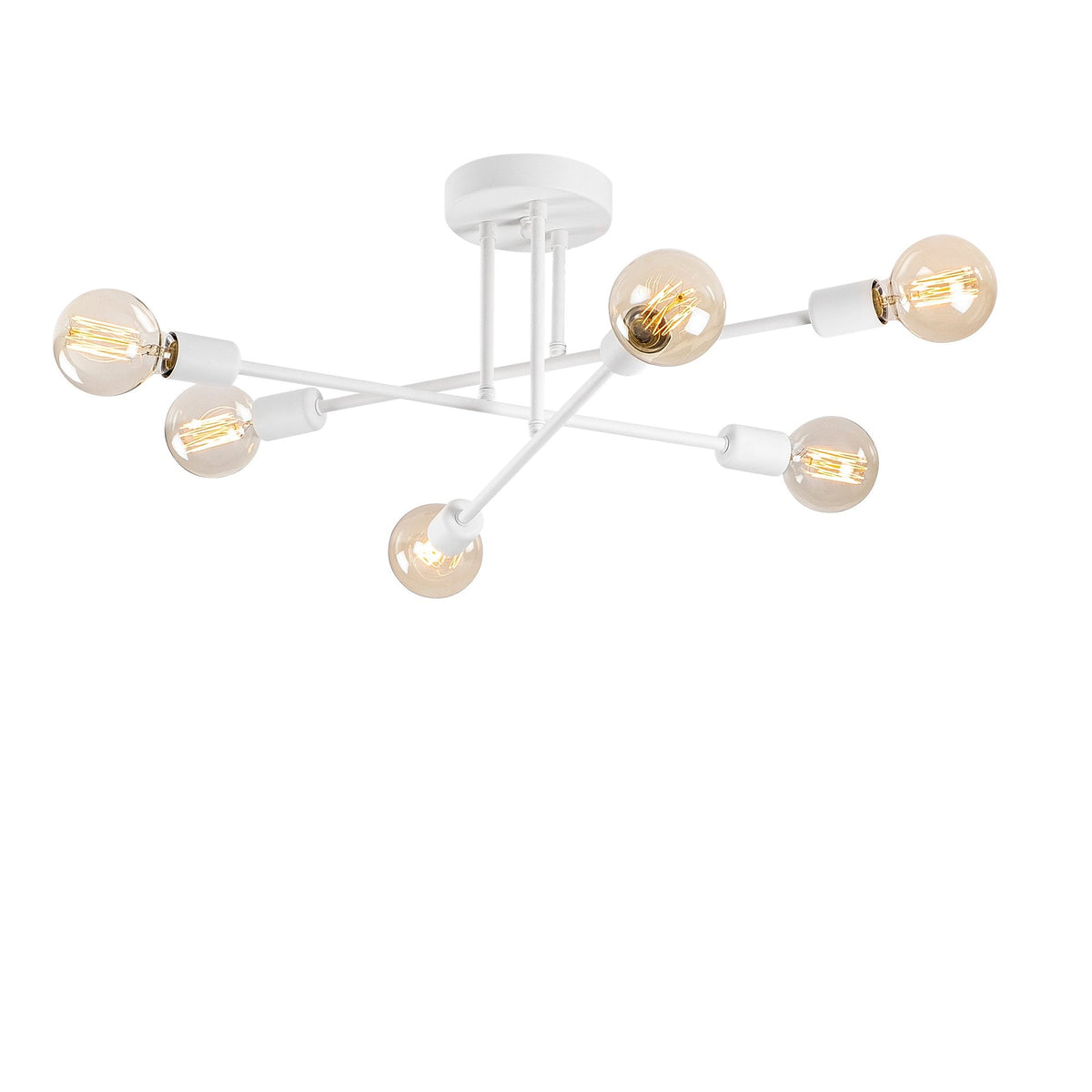 Candelabru, Flower - 175, Alb