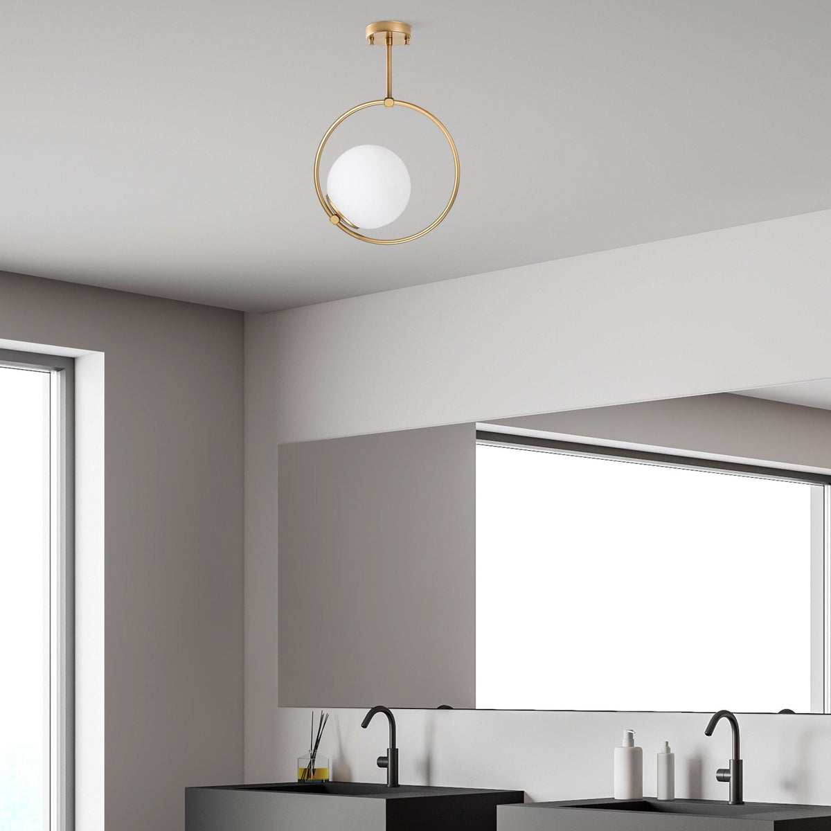 Candelabru, Dolunay - 3903, Auriu