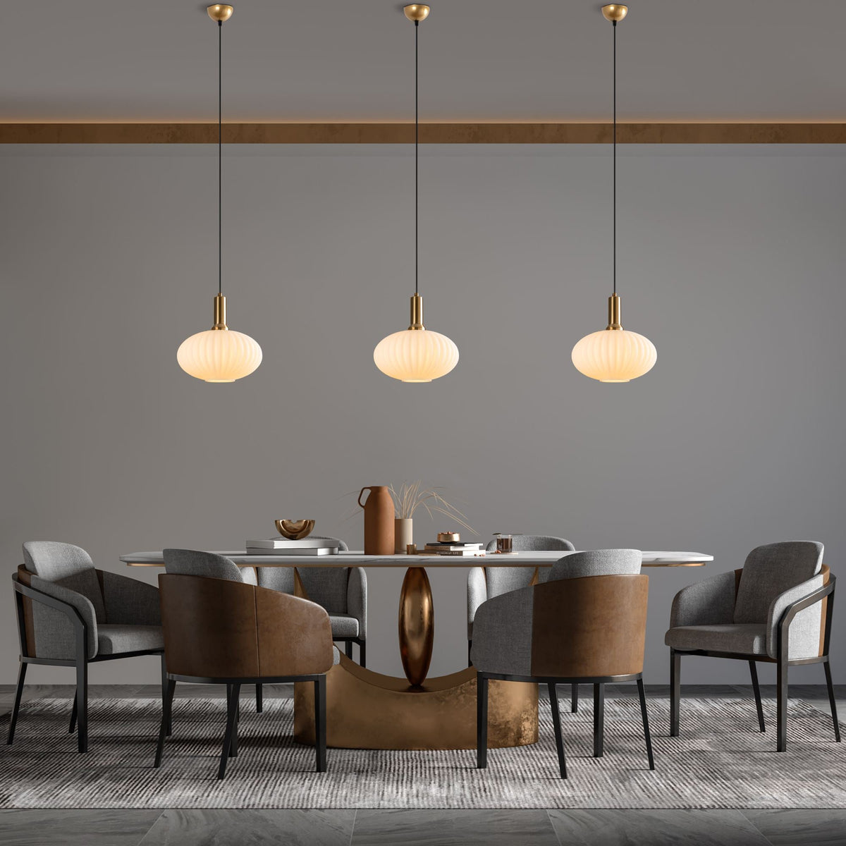 Candelabru, Asker - 15181, Auriu