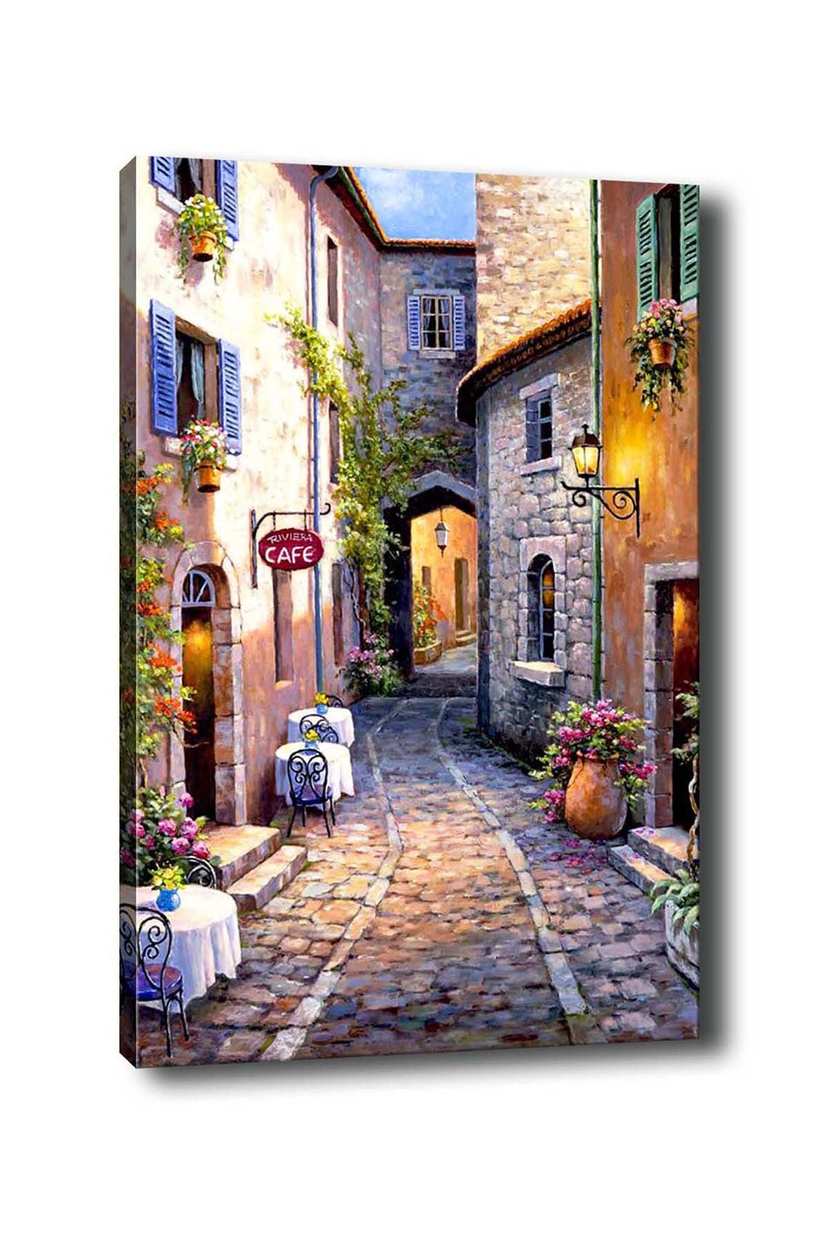Tablou decorativ pe pânză, Kanvas Tablo (50 x 70) - 286, Multicolor