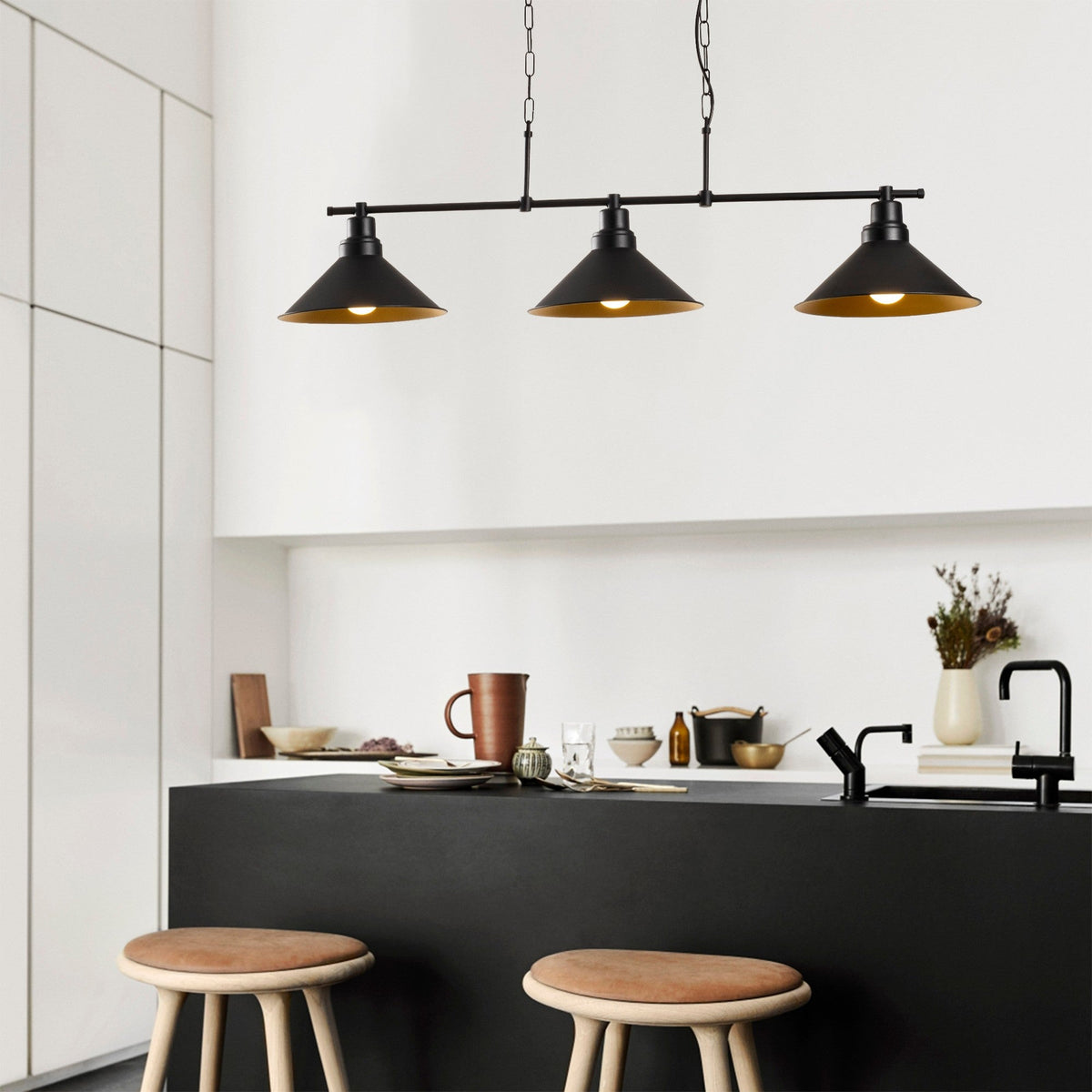 Candelabru, Sivani - MR - 835, Negru
