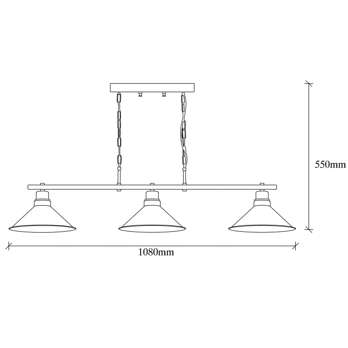 Candelabru, Sivani - MR - 835, Negru