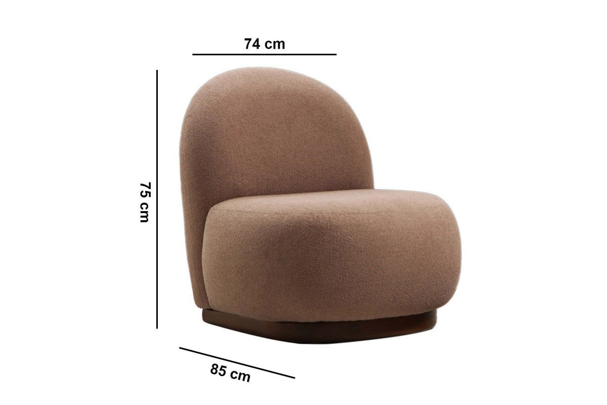 Fotoliu, Tina - Cappuccino, Cappuccino
