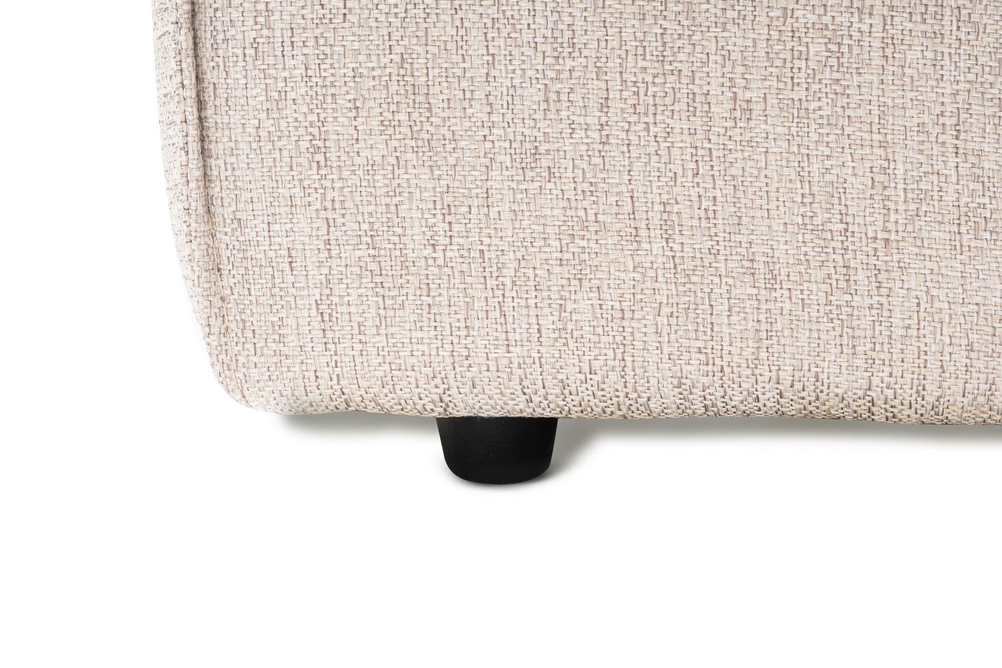 Puf, Lora Pouffe - Light Brown, Maro deschis