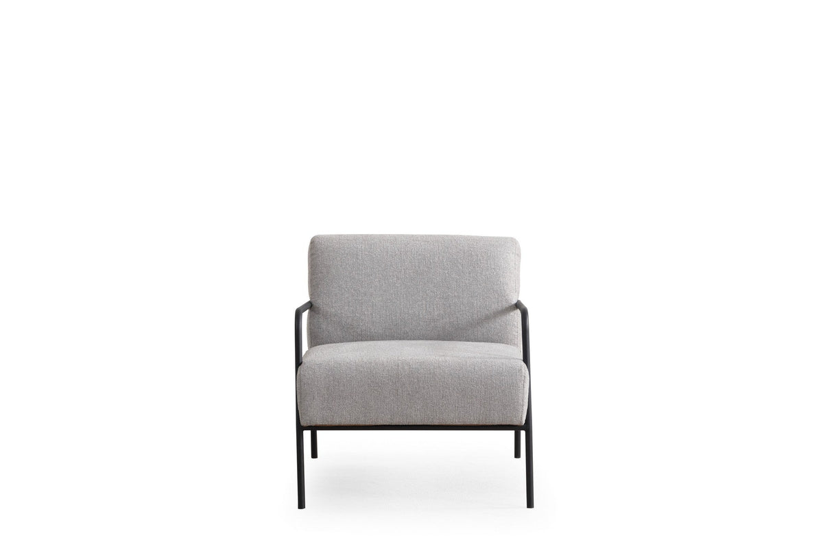 Fotoliu, Eti Bergere - Grey, Gri