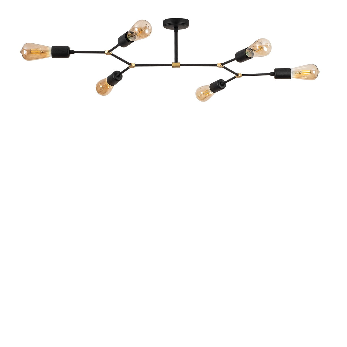 Candelabru, Sparrow - 1242, Negru