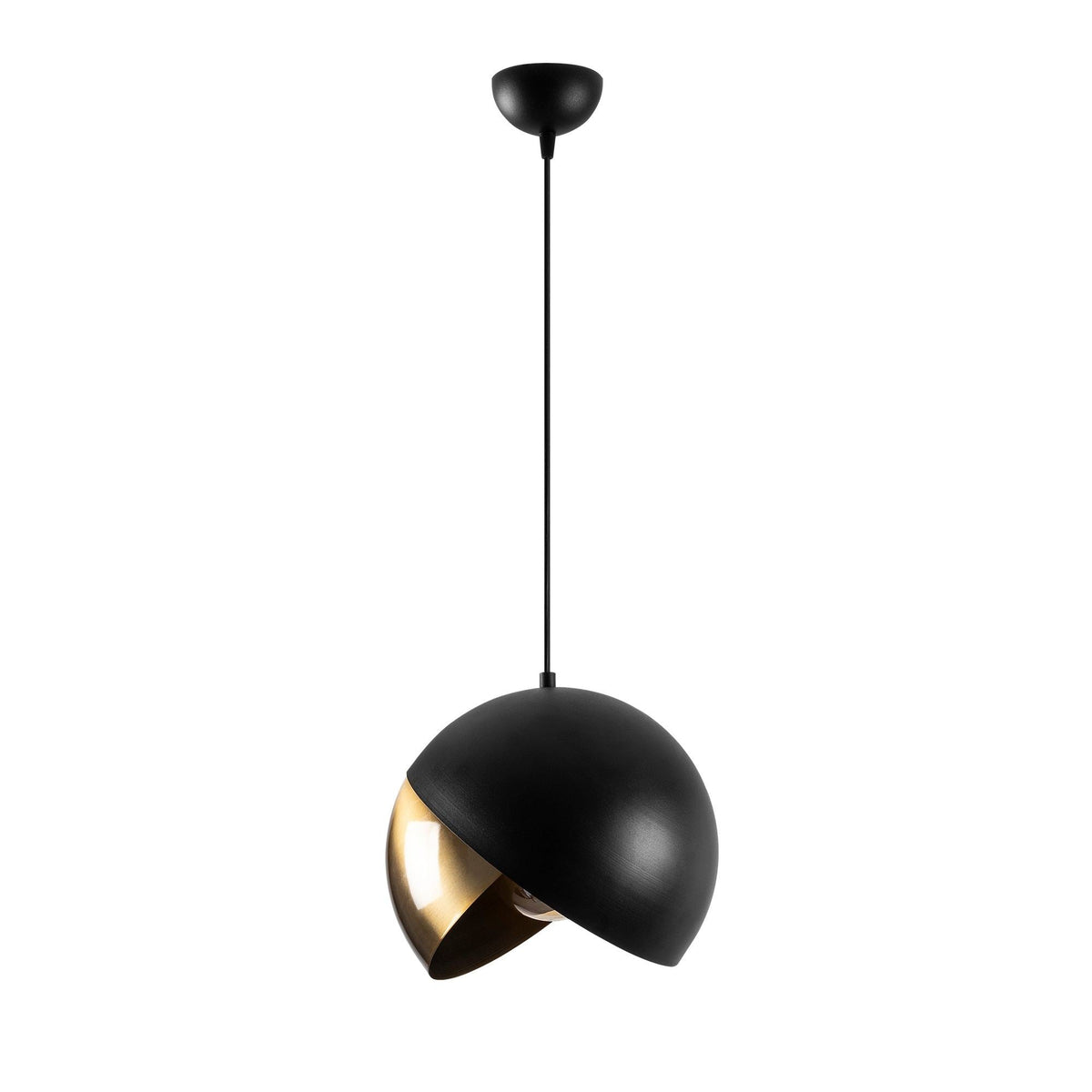 Candelabru, Pacman - 2633, Negru / Vintage