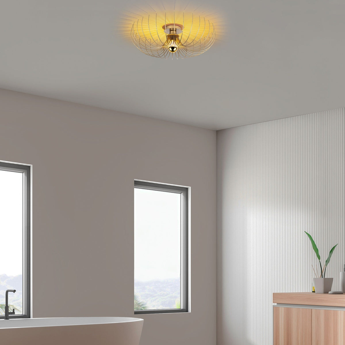 Candelabru, Karsortel - N-639-1, Auriu