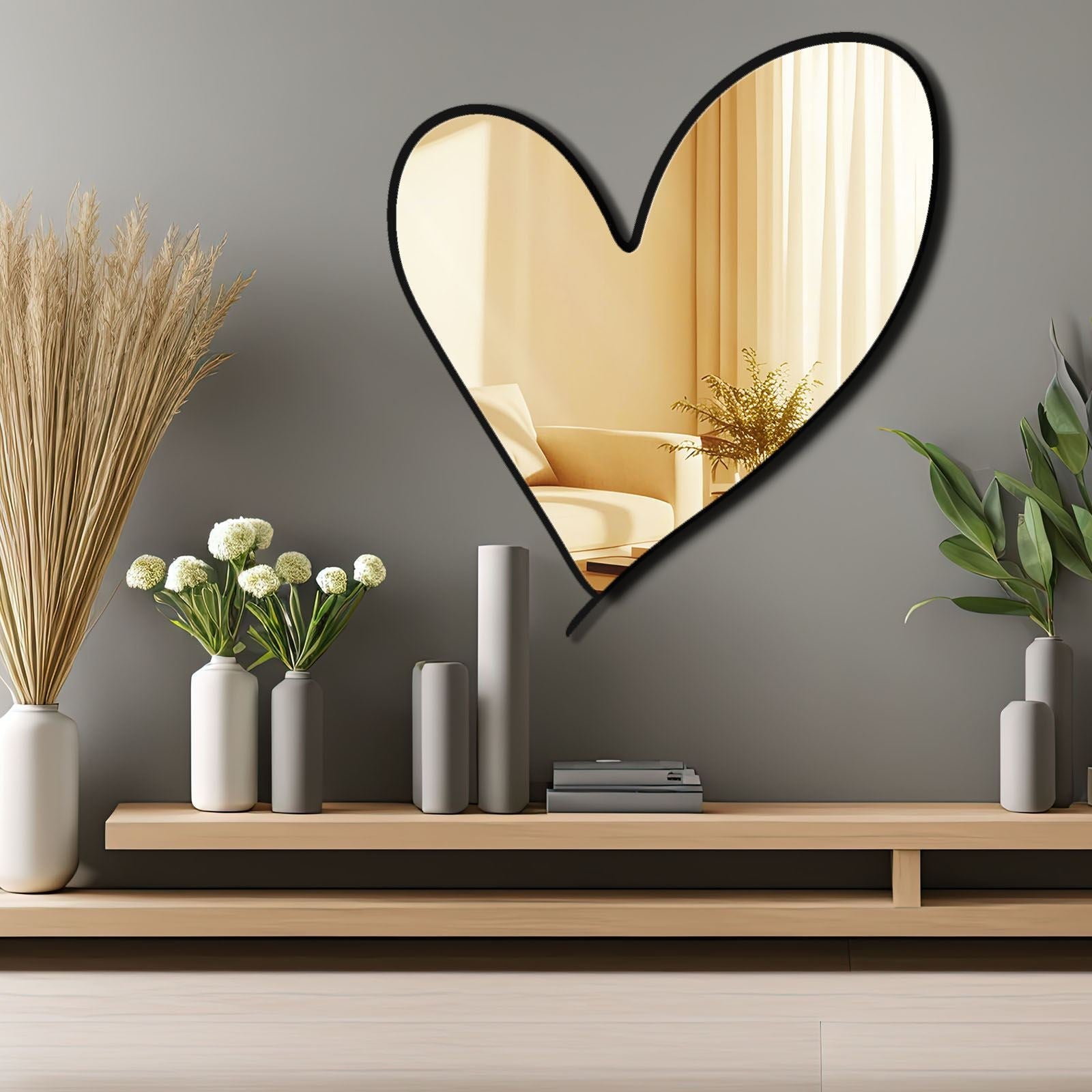 Oglindă decorativă, Ozgl517 - Gold, Auriu