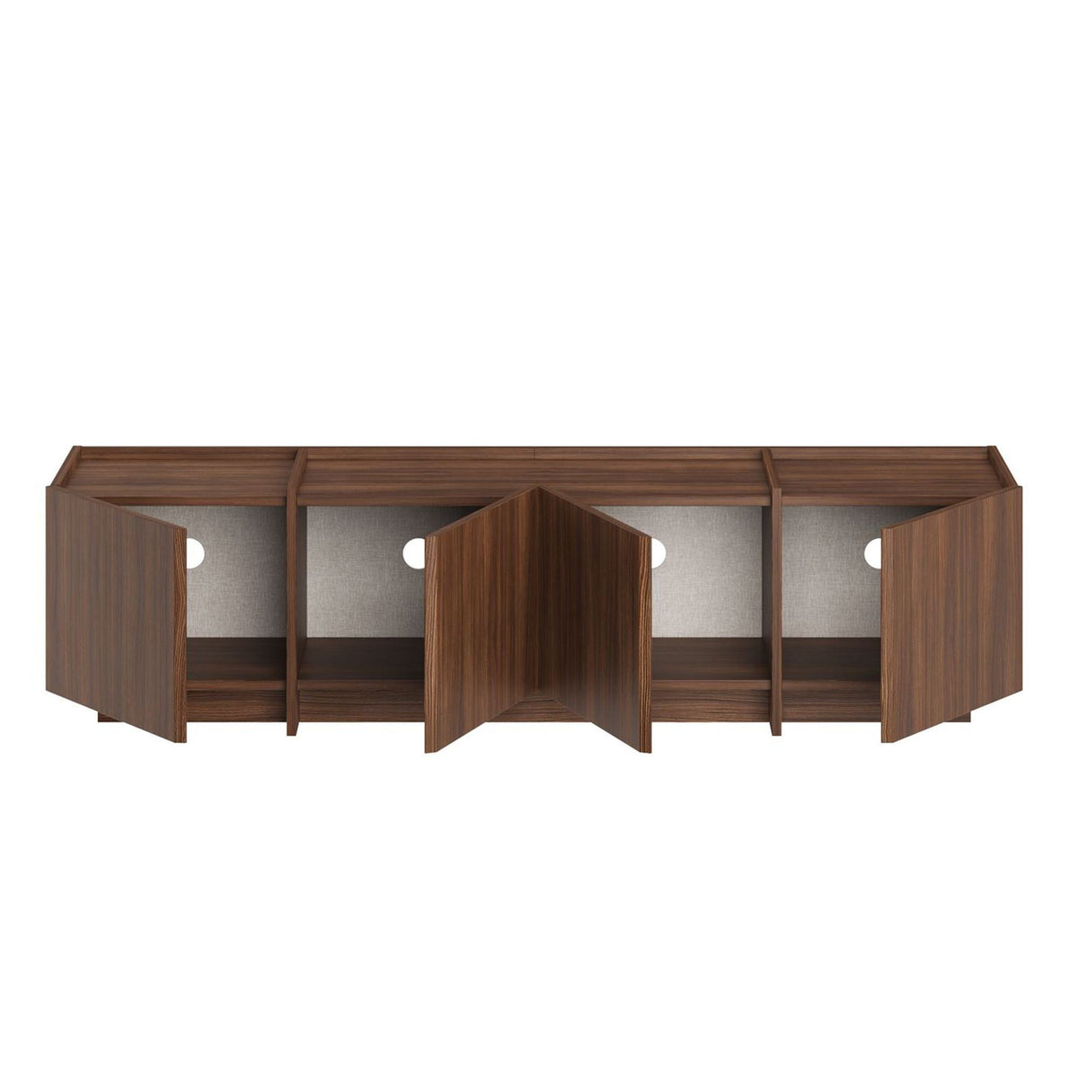 Comodă TV, Lowen - Milano Walnut, Nuc Milano