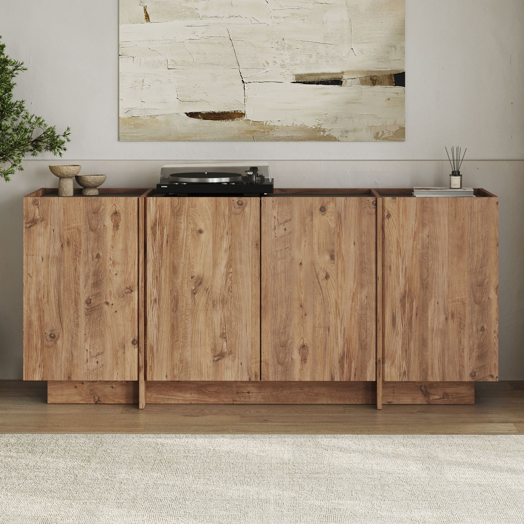 Consolă, Dorma - Atlantic Pine, Anthracite, Pin Atlantic / Antracit