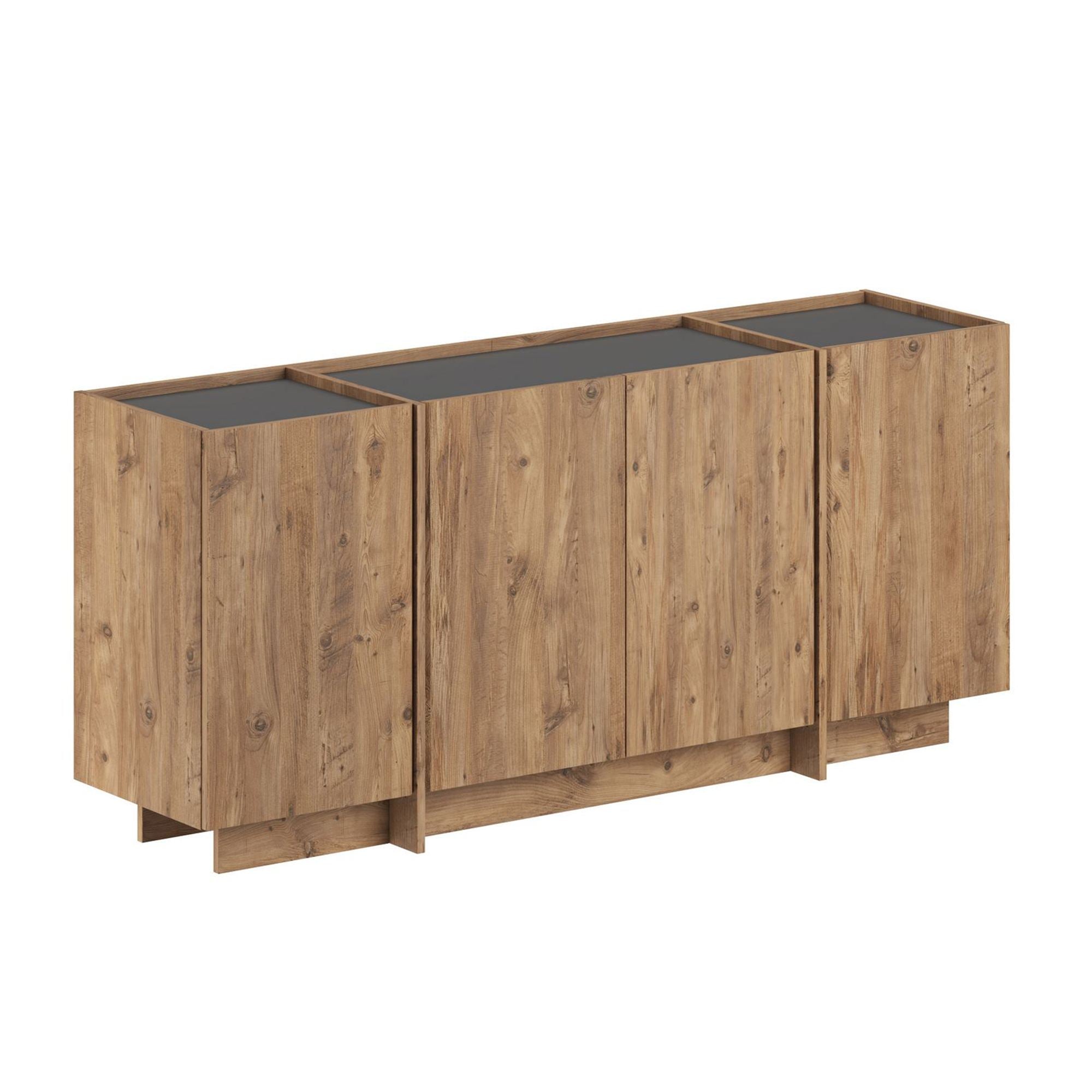 Consolă, Dorma - Atlantic Pine, Anthracite, Pin Atlantic / Antracit