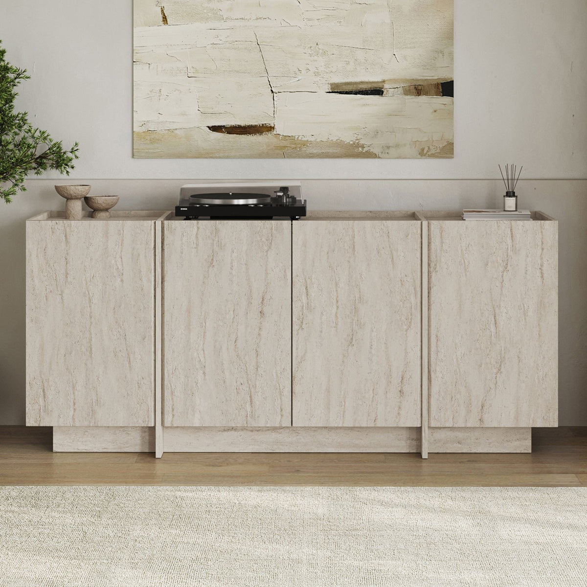 Consolă, Dorma - Travertine, Travertin