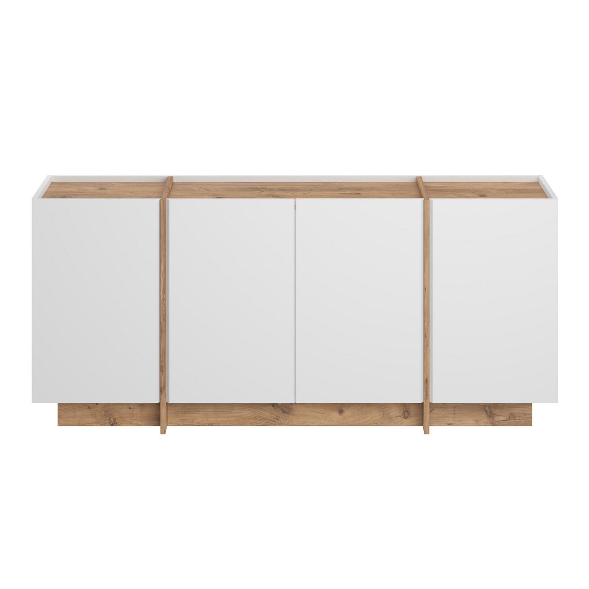 Consolă, Dorma - White, Atlantic Pine, Alb / Pin Atlantic