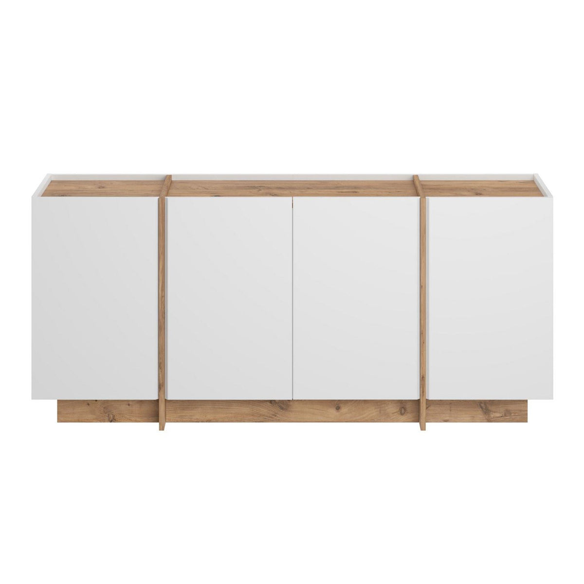 Consolă, Dorma - White, Atlantic Pine, Alb / Pin Atlantic