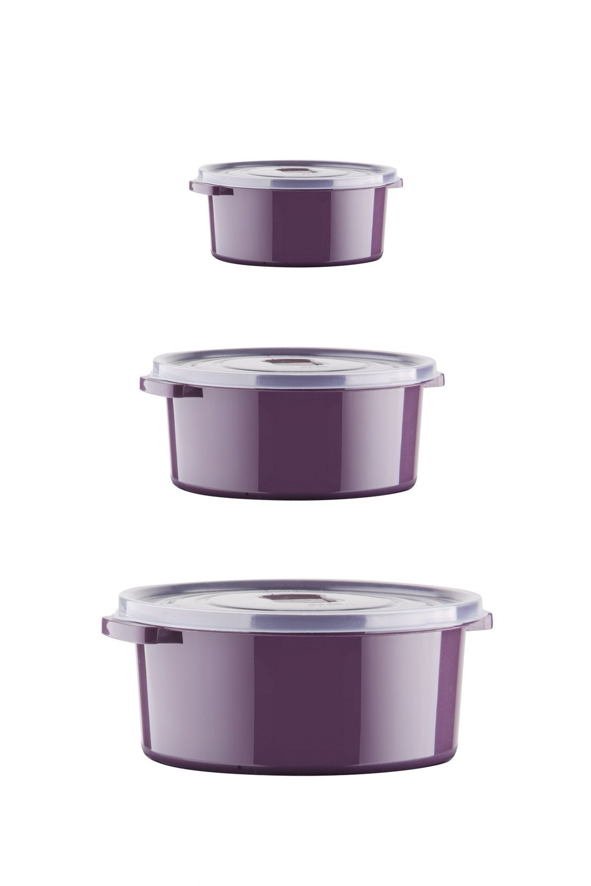 Set cutii depozitare (12 piese), SILPUR12-512, Mov