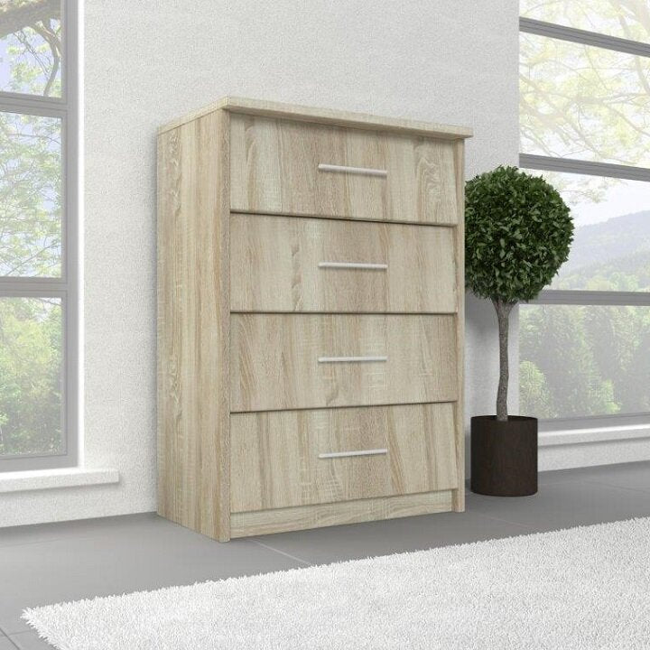 Pantofar NARIO TYP 1, stejar sonoma, DTD laminat, 60x36x86 cm