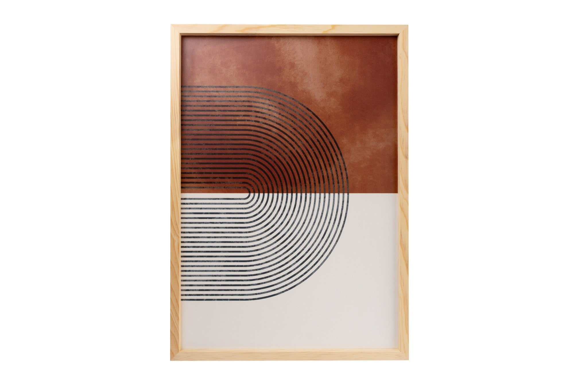 Tablou decorativ MDF cu ramă (3 piese), Huhu198 - 50 x 70, Multicolor