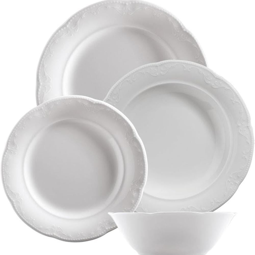 Set veselă (24 piese), CPR24Y200, Alb