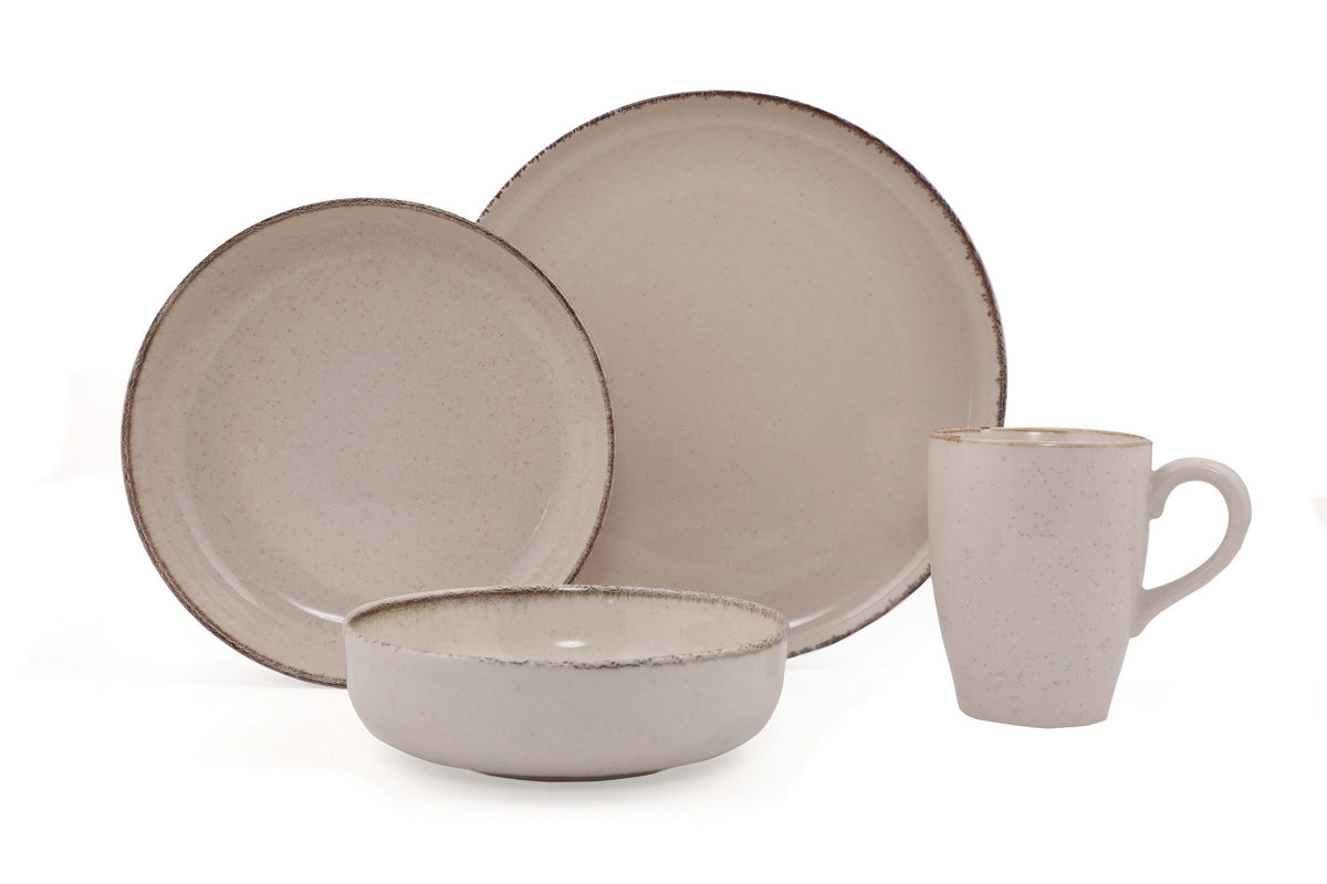 Set veselă (16 piese), MOD16Y2730P02, Scorțișoară