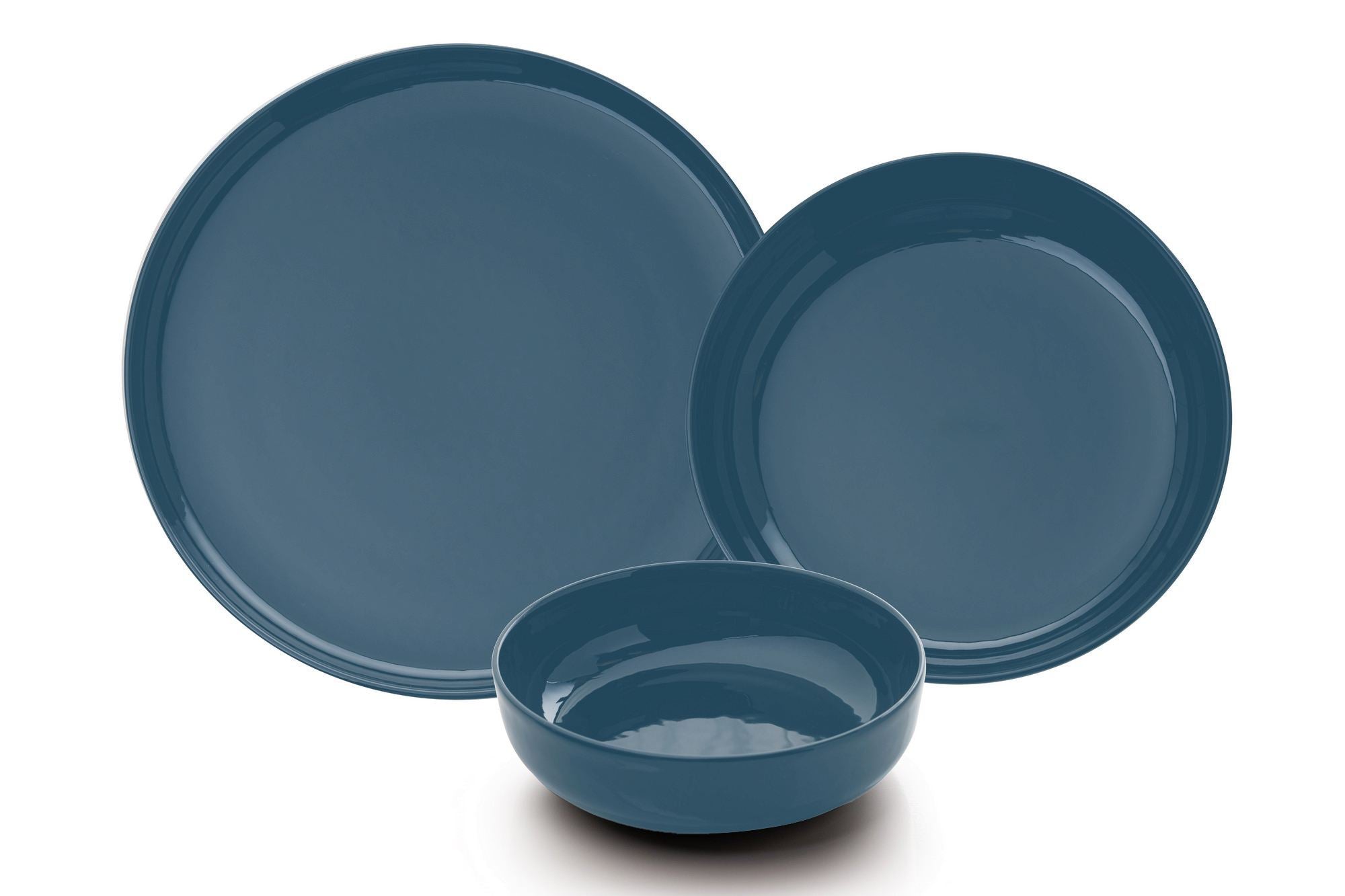 Set veselă (12 piese), MOD12Y1A740925, Albastru închis
