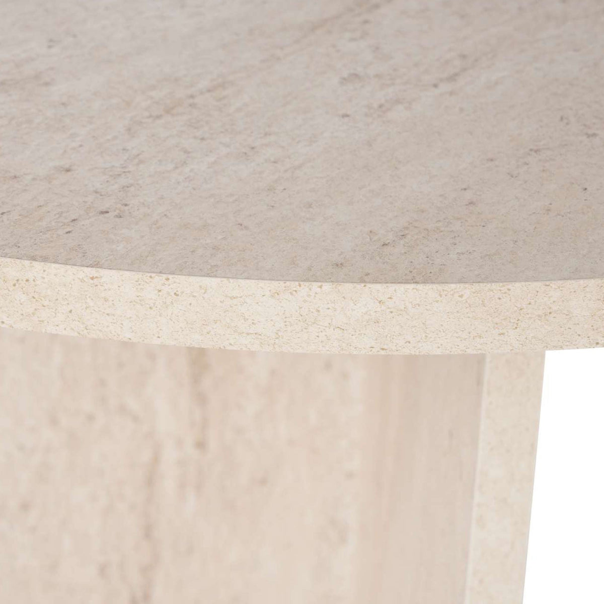 Masă dining, Sabella - Travertine, Travertin