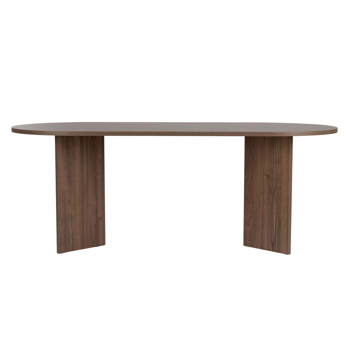 Masă dining, Sabella - Venezia Walnut, Nuc Veneția