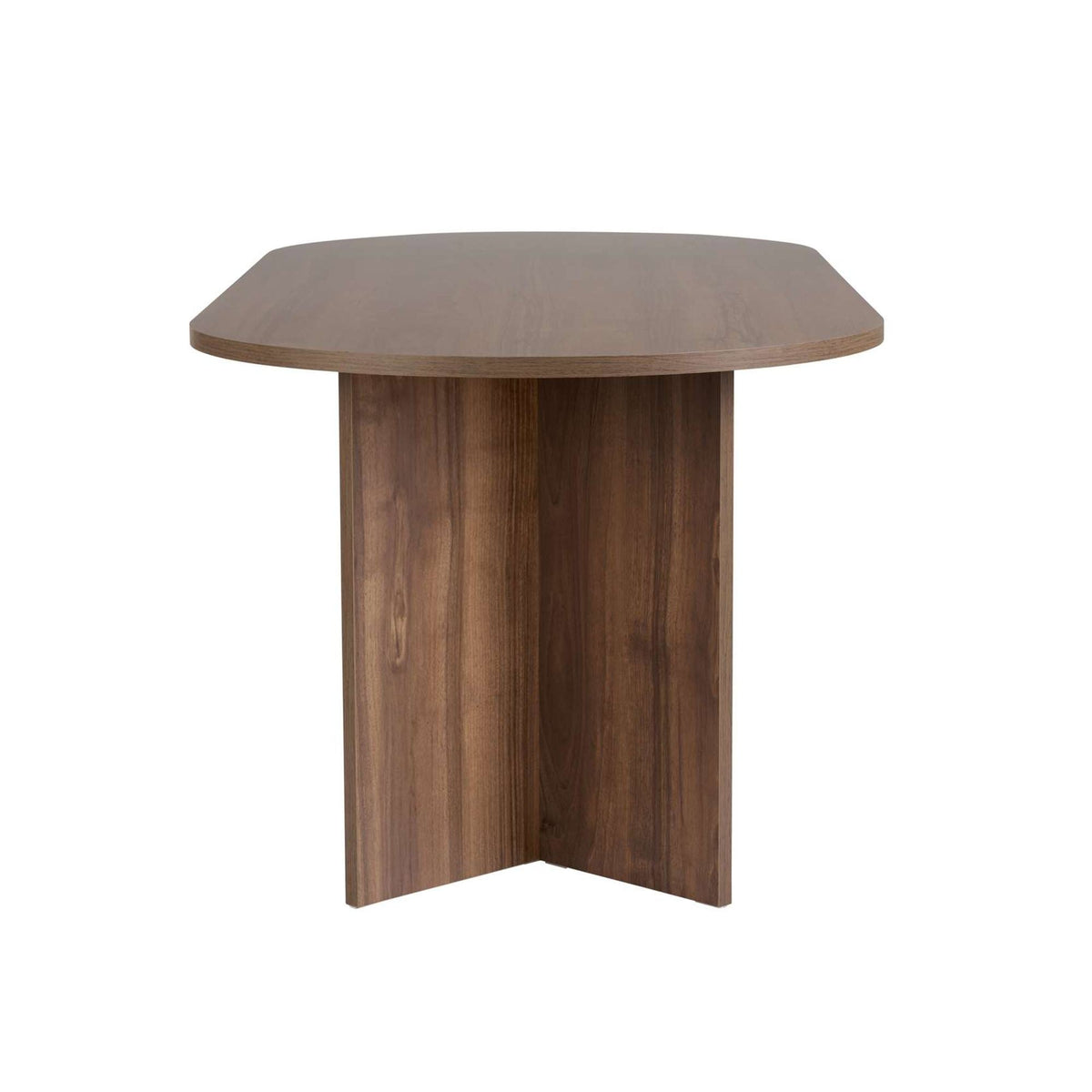 Masă dining, Sabella - Venezia Walnut, Nuc Veneția