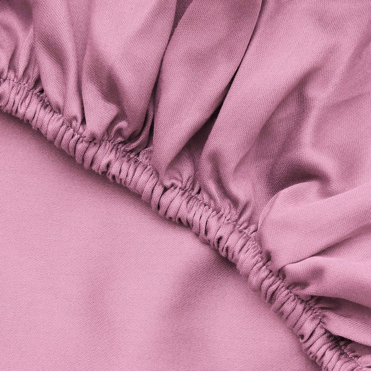 Cearșaf pat dublu cu elastic ranforce, Pink, Roz