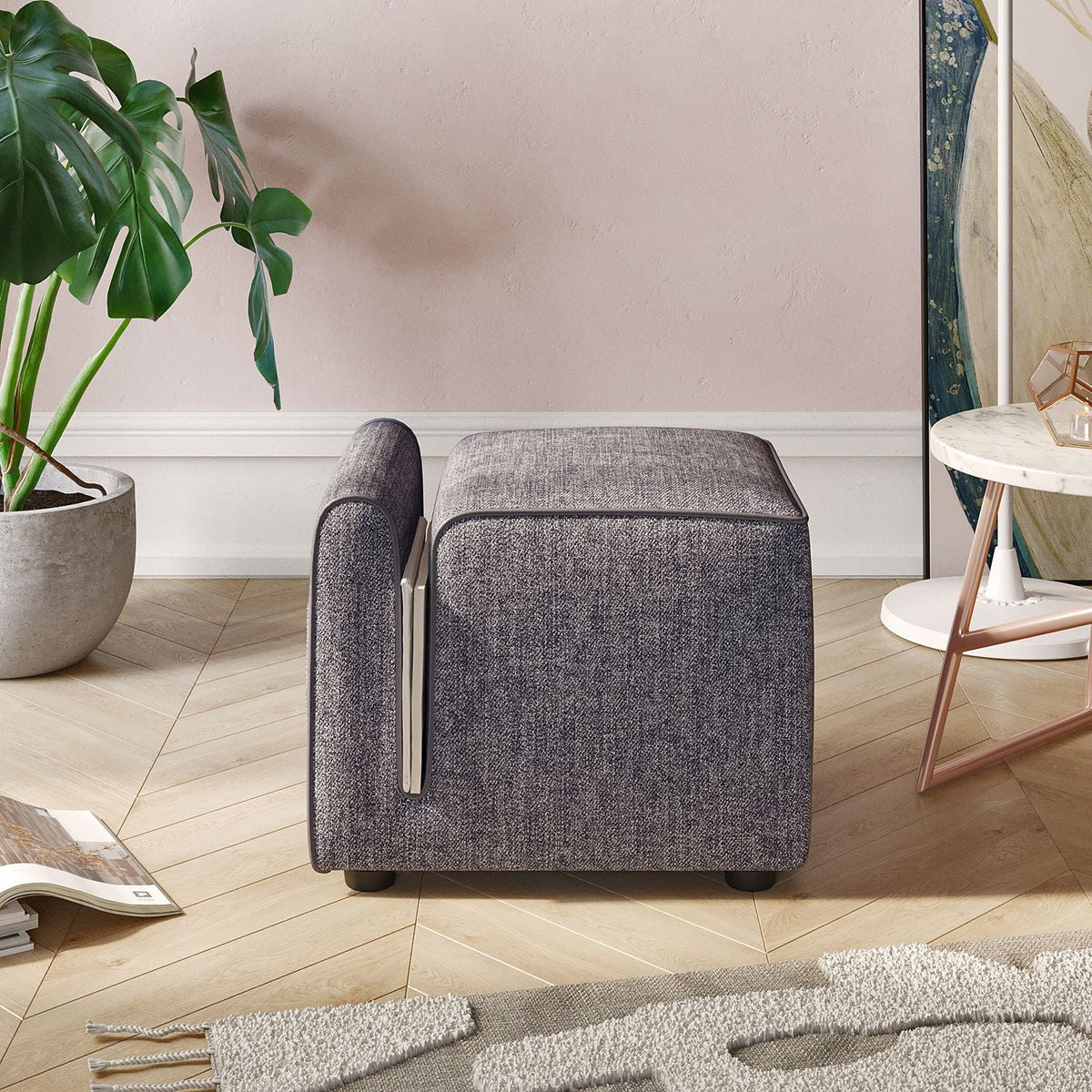 Puf, Paris - Grey, Gri