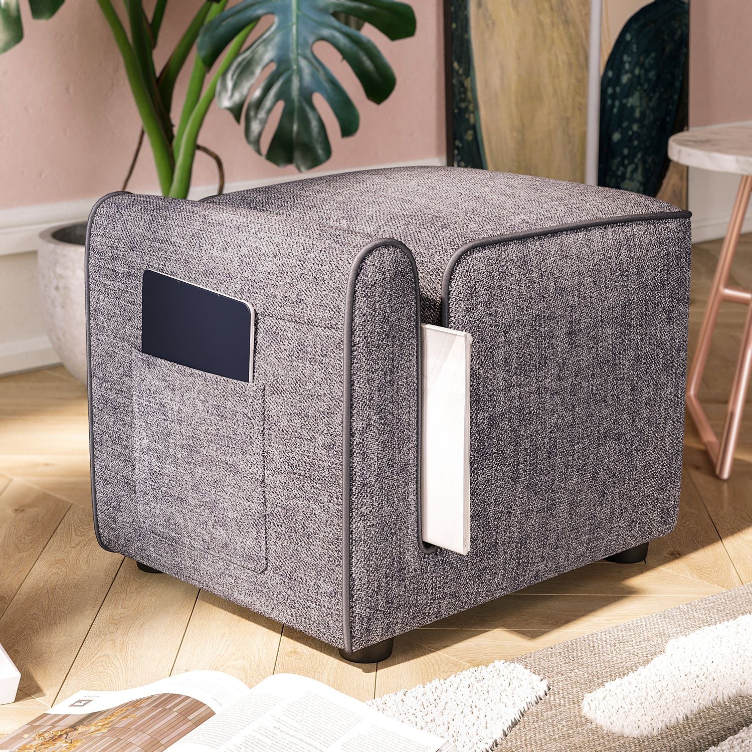 Puf, Paris - Grey, Gri