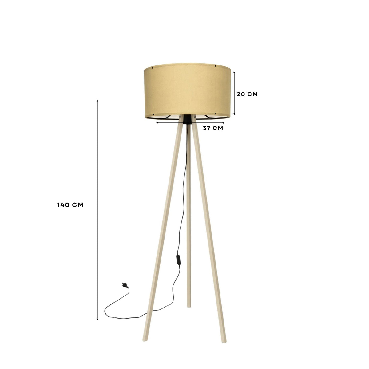 Lampadar, AYD-1518, Bej / Stejar