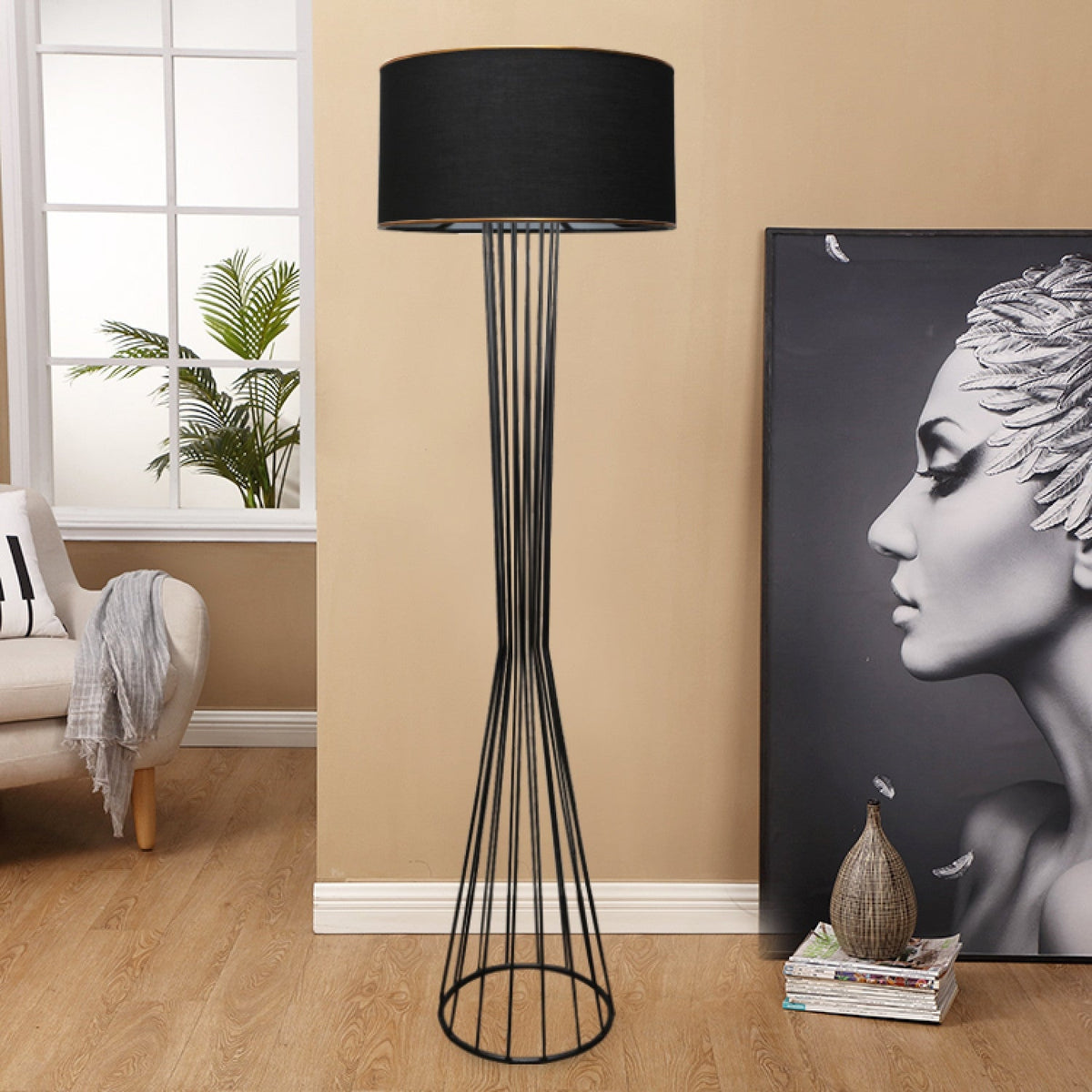 Lampadar, AYD-3058, Negru