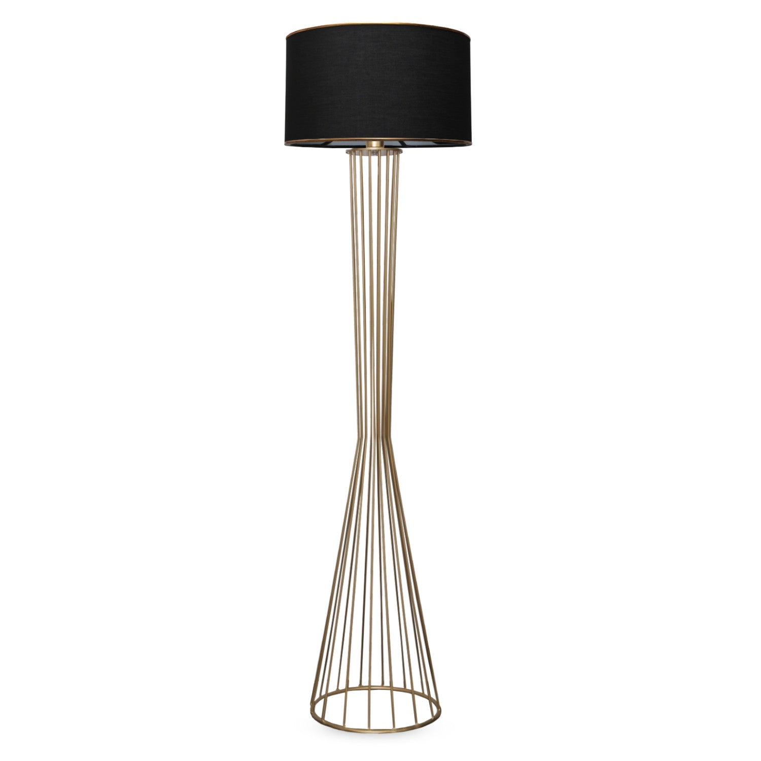 Lampadar, AYD-3078, Negru / Auriu