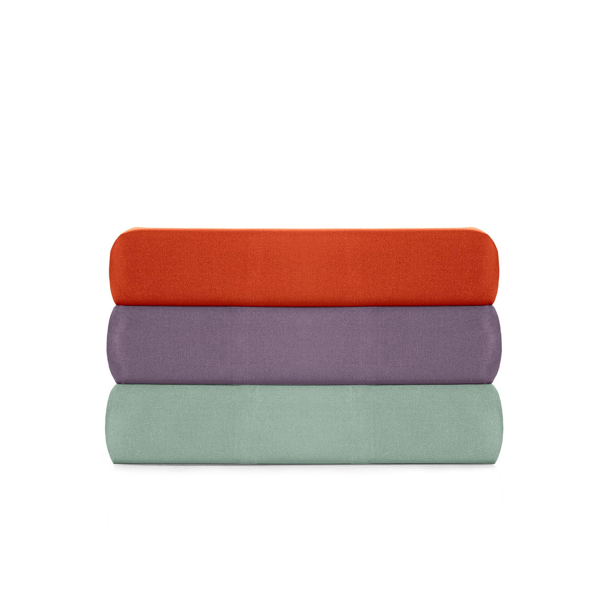 Cearșaf pat king cu elastic ranforce, Tonne Mixte - Lola, Verde