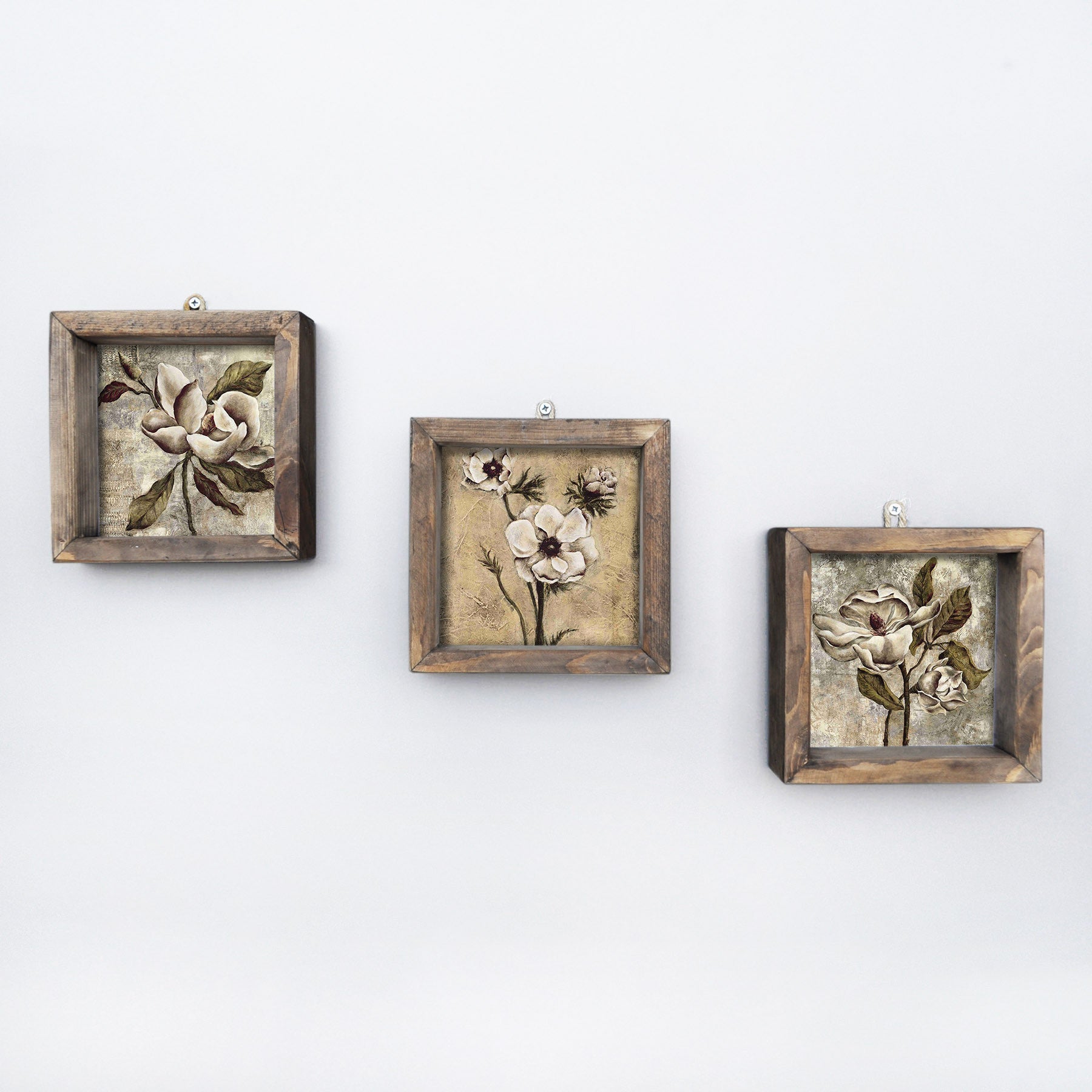 Tablou decorativ MDF cu ramă (3 piese), UKZM002, Multicolor