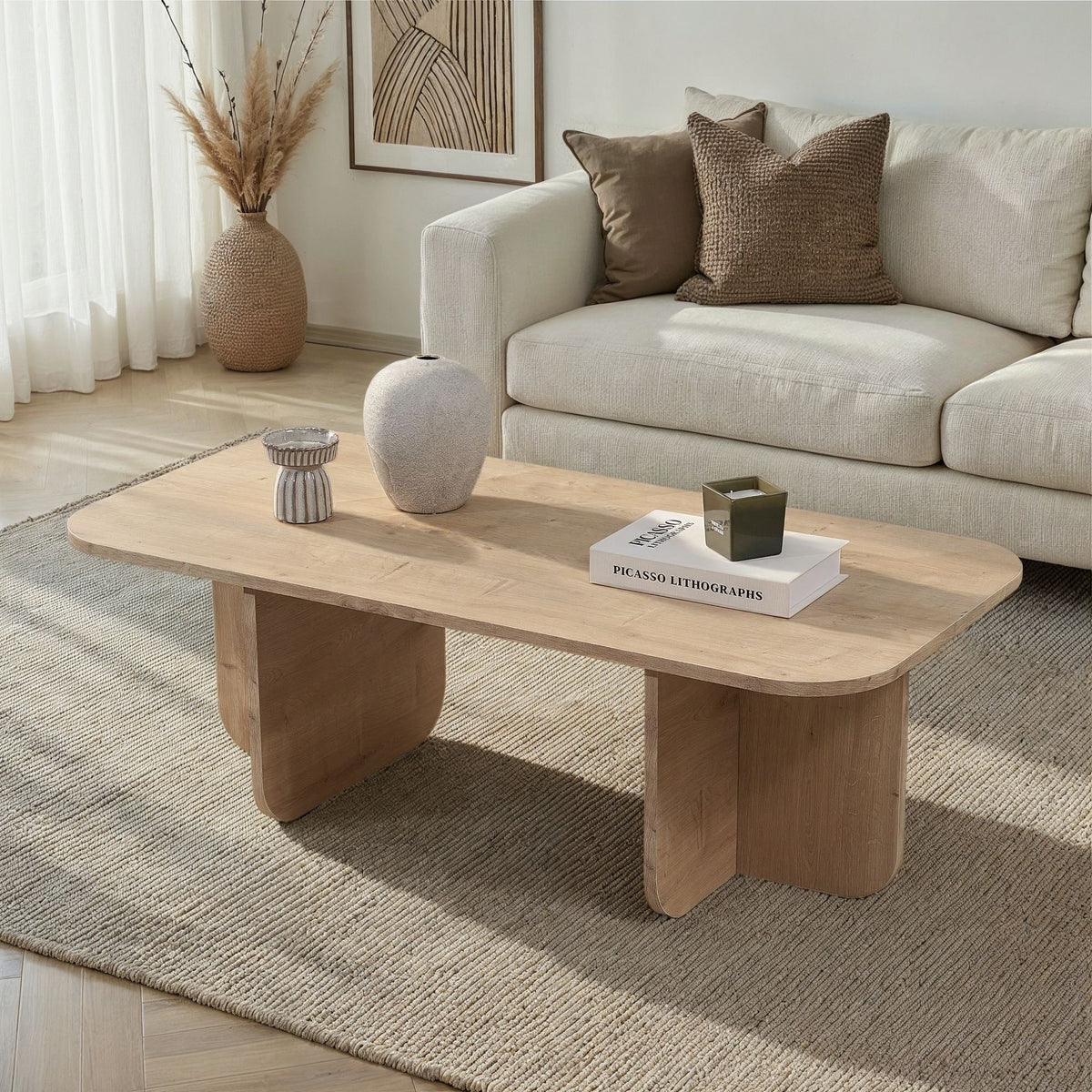 Măsuță de cafea, Akira - Sapphire Oak, Stejar Safir