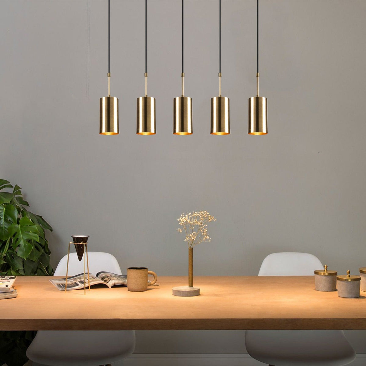 Candelabru, Kem - 6386, Auriu / Negru